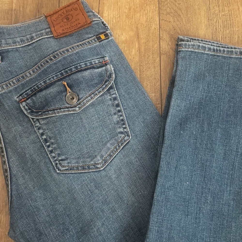 Lucky Brand Straight Medium Wash Jeans